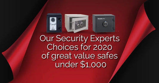 our security experts choices for 2020 of great value safes under $1000