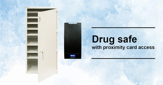 drug safe with proximity card access