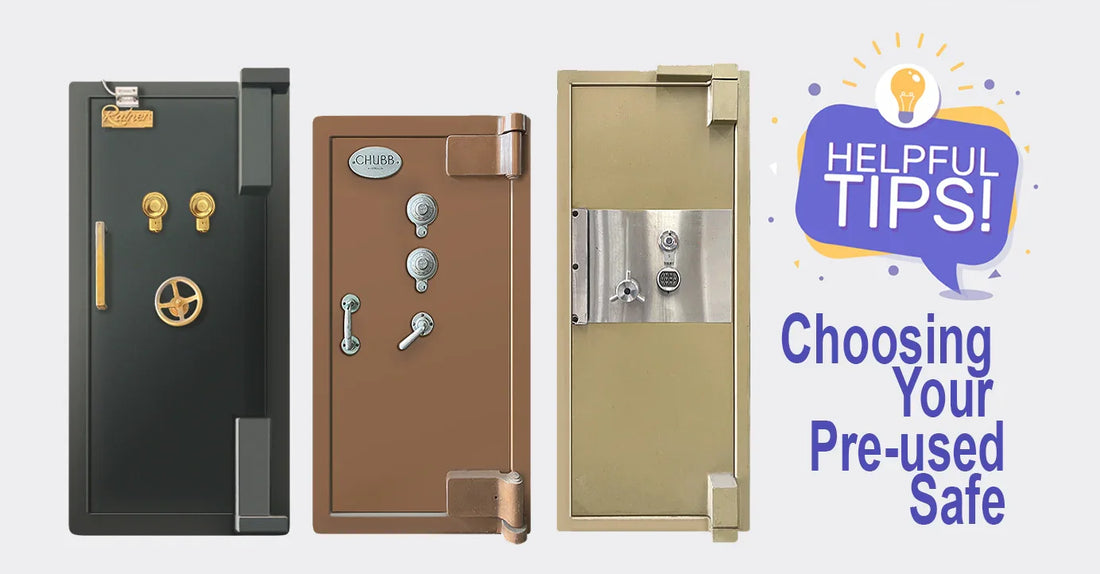 tips on secondhand safes