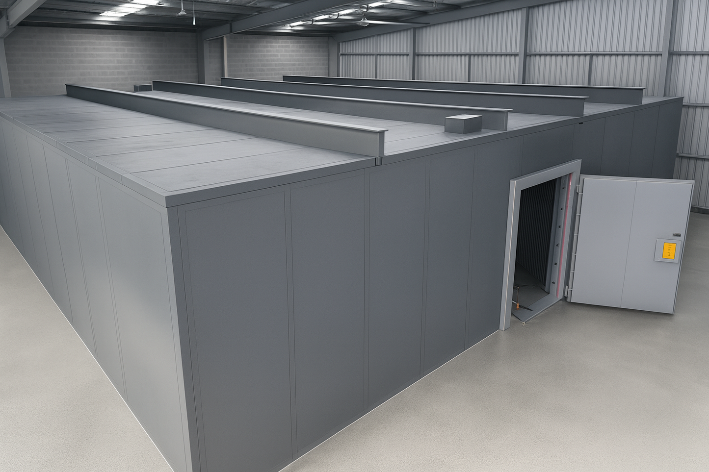 AS/NZ:3809 Lightweight Certified Modular Vault Range: Sky Grade V Armoury Vault SGVA-1