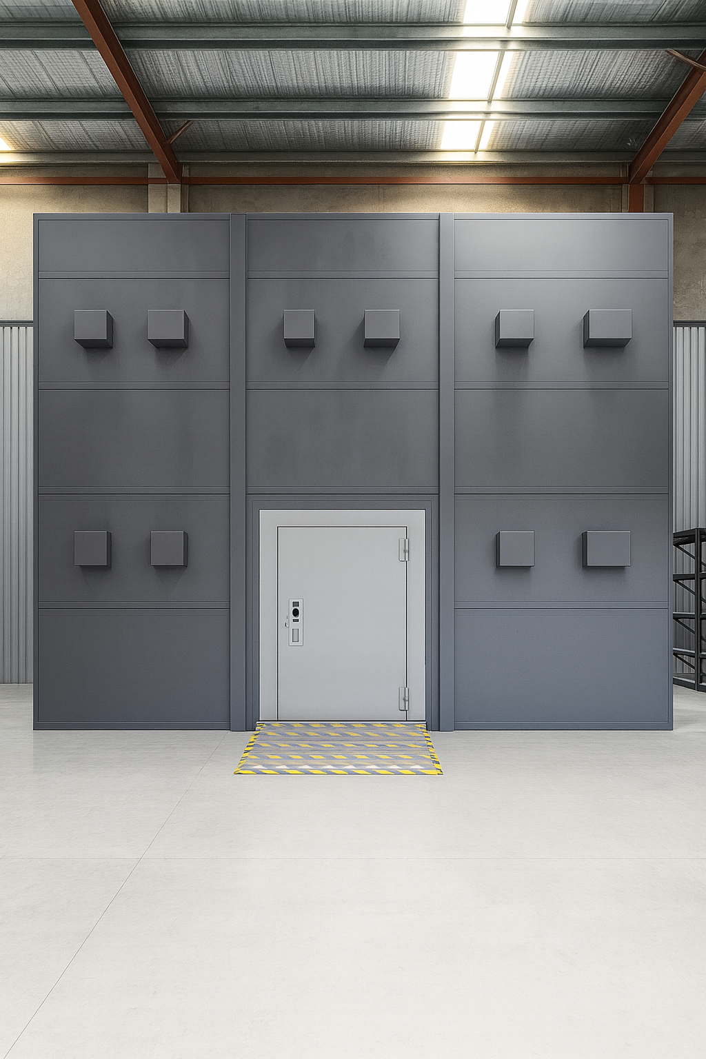 AS/NZ:3809 Lightweight Certified Modular Vault Range: Sky Grade V Armoury Vault SGVA-1