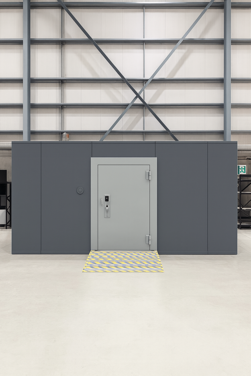 AS/NZ:3809 Lightweight Certified Modular Vault Range: Sky Grade V Armoury Vault SGVA-1