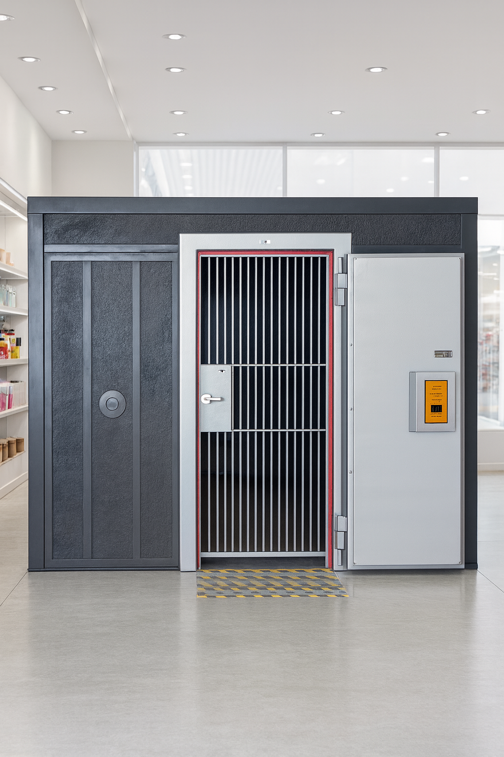 AS/NZ:3809 Certified Modular Vault Range: Grade IV Pharma Vault GIV-1