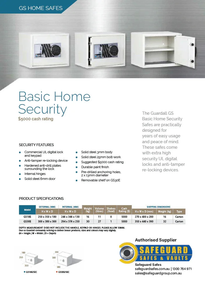 Guardall Safe GS30E