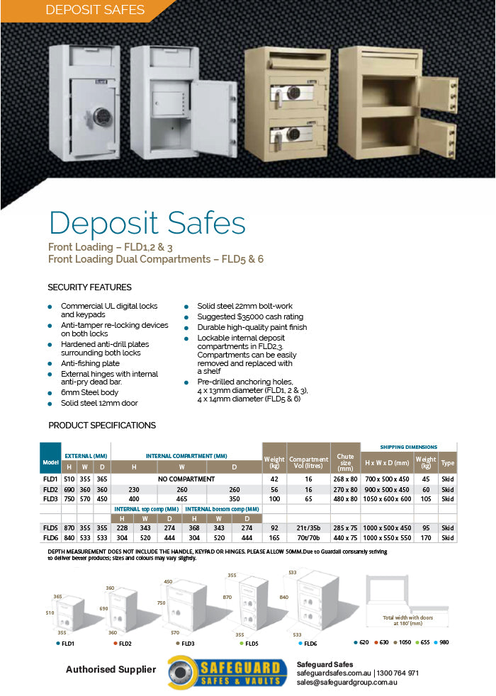 Guardall Deposit Safe FLD5