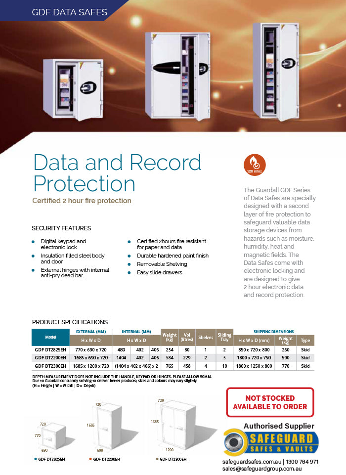 Guardall Data Safe GDF DT2825EH