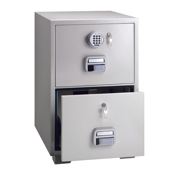Locktech Fire Resistant Filing Cabinet 680-2EKK