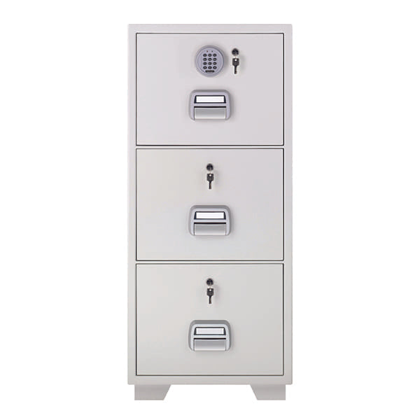 Locktech Fire Resistant Filing Cabinet 680-3EKK