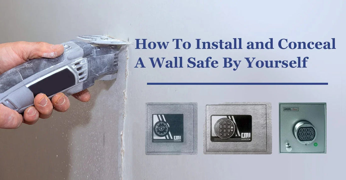 How to Install and conceal a wall safe by yourself