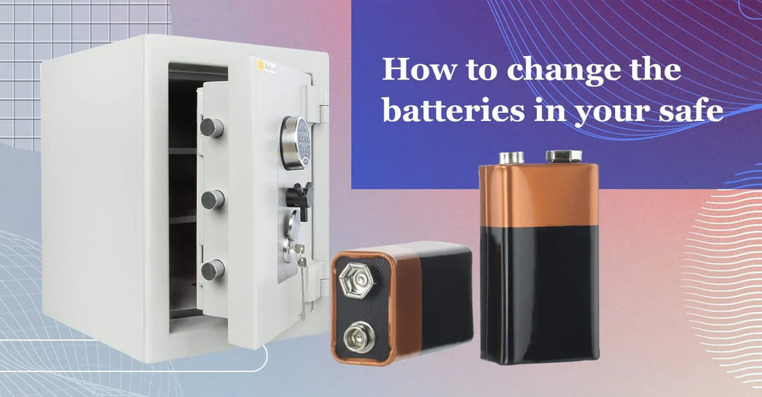 how to change the batteries in your safe