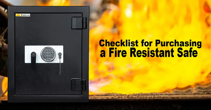 Checklist for Purchasing a Fire Resistant Safe