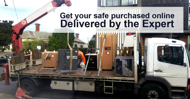 Get your safe purchased online delivered by the expert
