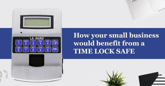 how your small business would benefit from a time lock safe