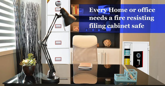 every home or office needs a fire resisting filing cabinet safe