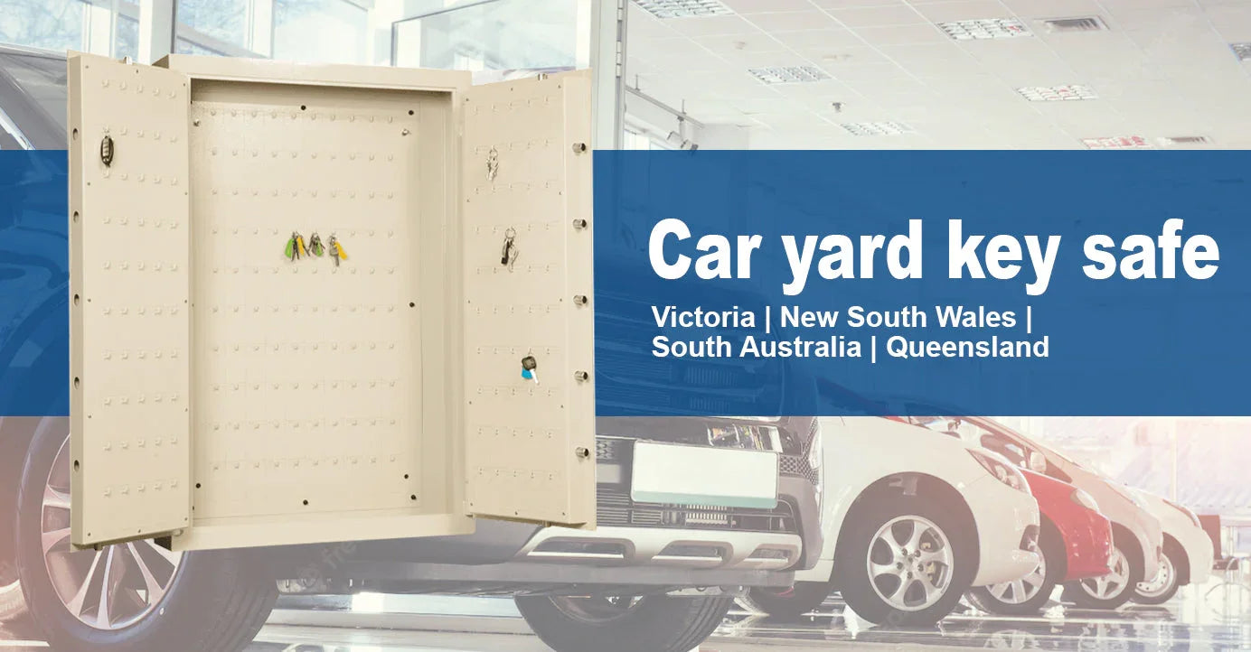 Car yard key safe Victoria, New South Wales, South Australia, Queensla ...