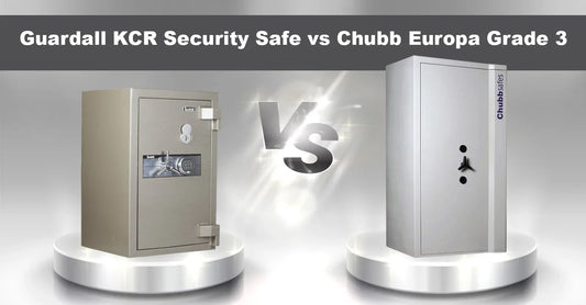 Guardall KCR Security Safe vs Chubb Europa Grade 3