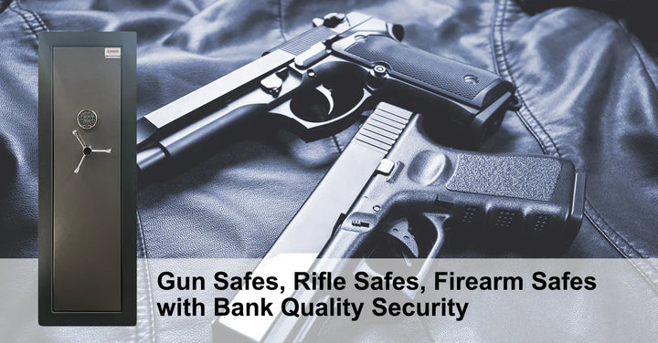 Gun Safes, Rifle Safes, Firearm Safes with Bank Quality Security