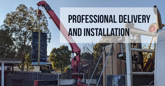 professional delivery and installation