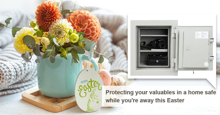 Protecting your valuables in a home safe while you're away this Easter