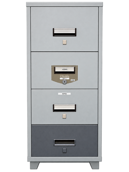 Pre-Used Chubb Filing Cabinet No. SG8