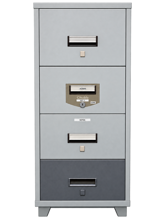 Pre-Used Chubb Filing Cabinet No. SG8
