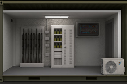 CMI Safes UL608 Class 2 Deployable Armoury: C2DA160-40
