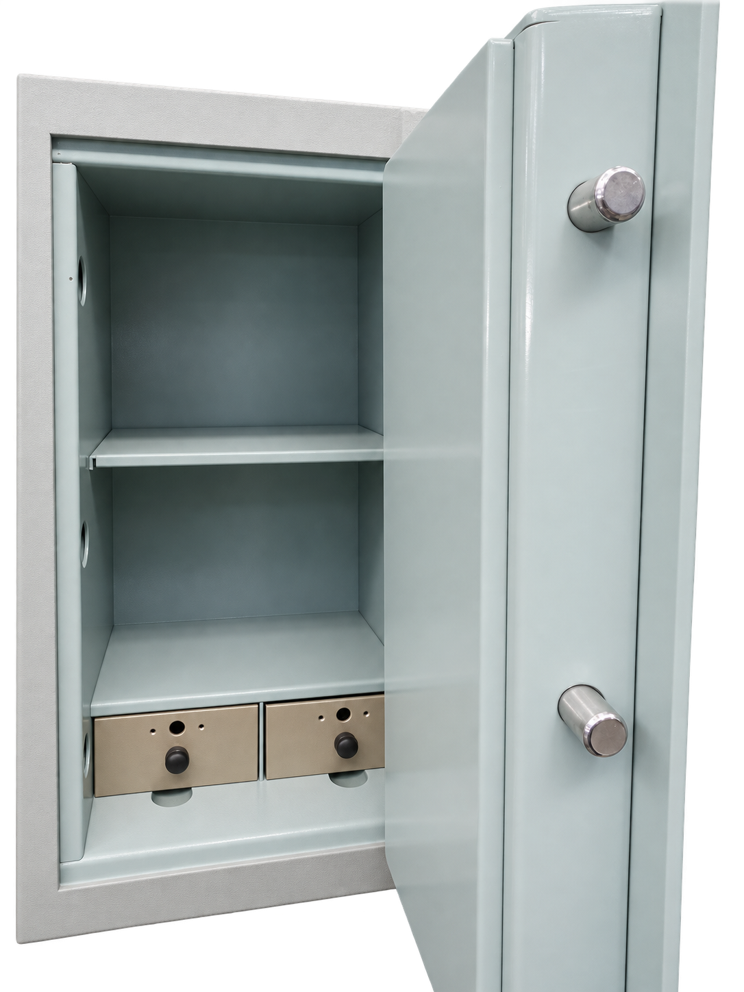 Pre-Used CMI Plate Door Safe No. SG106 - Door Partly Open