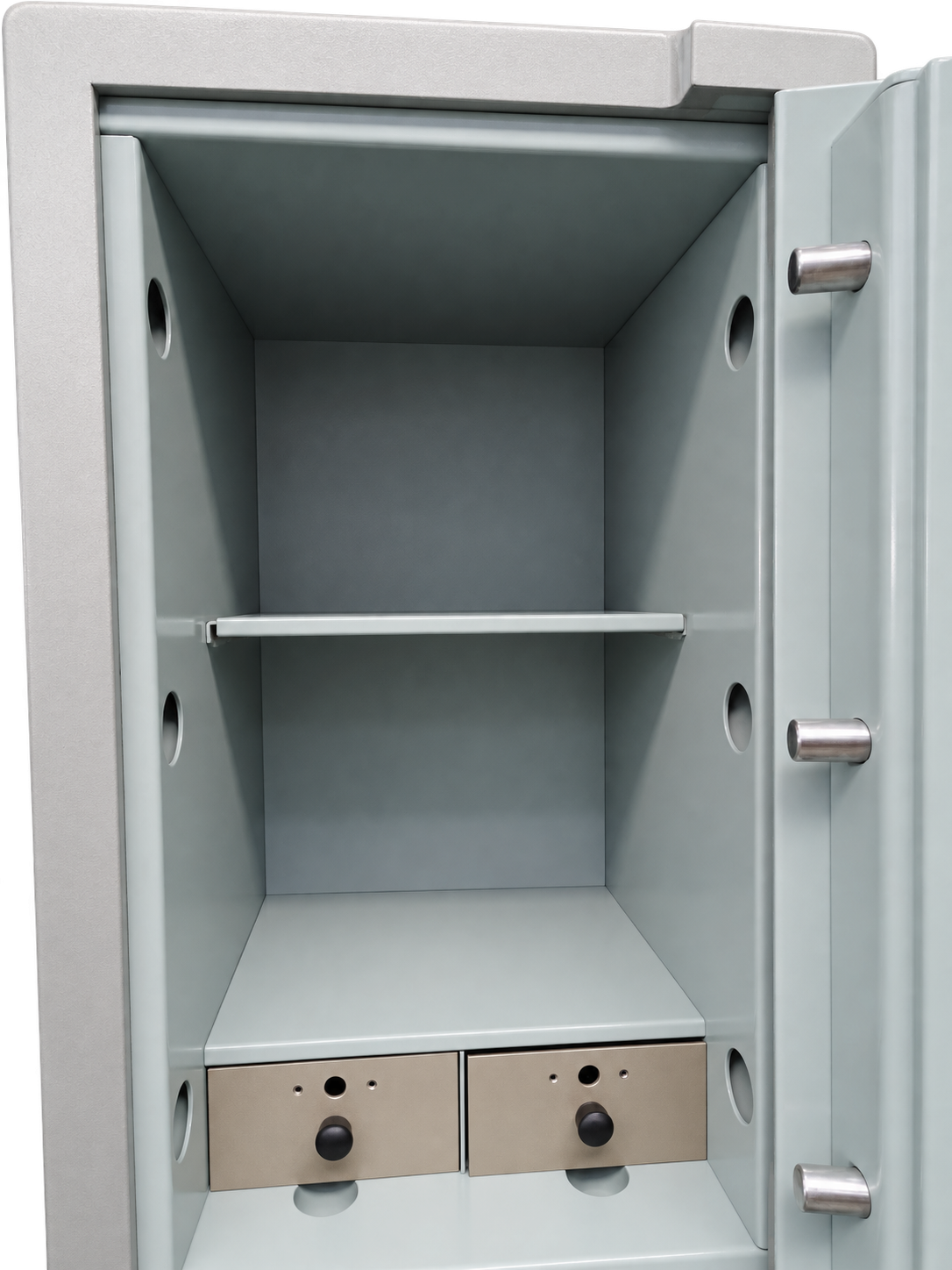 Pre-Used CMI Plate Door Safe No. SG106 - Interior View