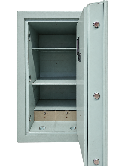 Pre-Used CMI Plate Door Safe No. SG107 - Door Partly Open