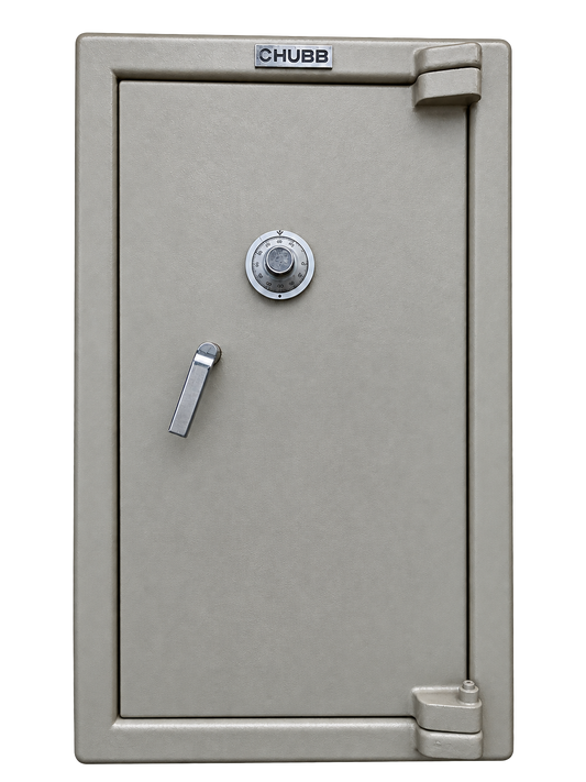 Pre-Used Chubb Fire Resistant Document Safe No. SG109 - Front View