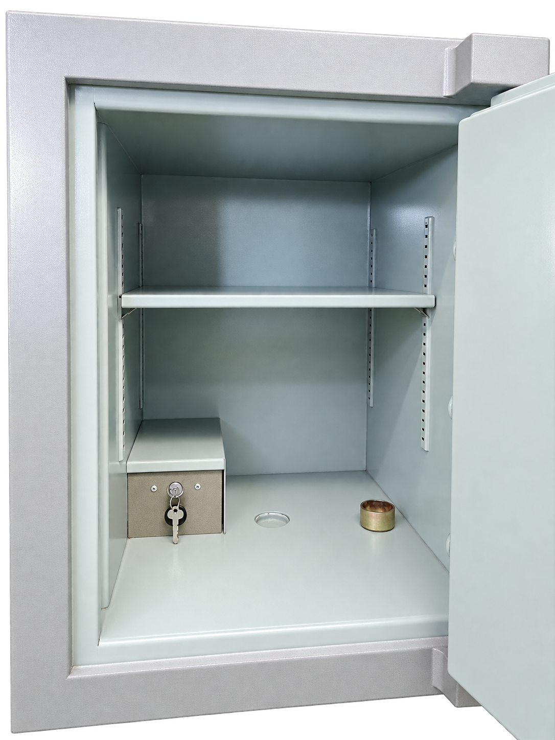 Pre-Used CMI Plate Door Safe No. SG110 - Interior View