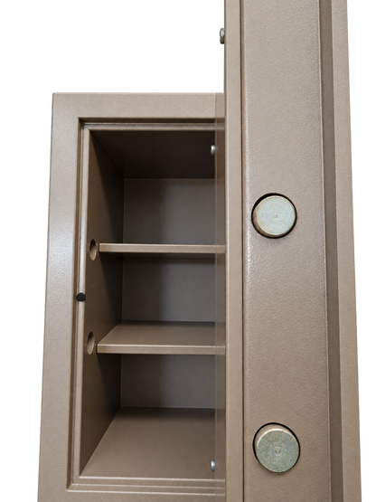Pre-Used National Fire and Security Plate Door Safe No. SG113 - Door Partly Open