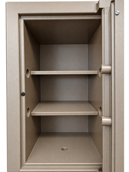 Pre-Used National Fire and Security Plate Door Safe No. SG113 - Interior View