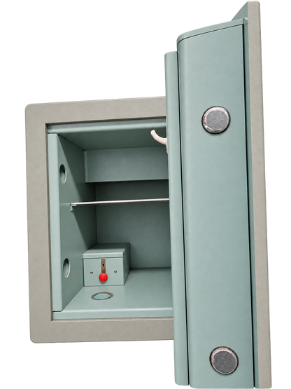 Pre-Used CMI Deposit Safe No. SG115 - Door Partly Open