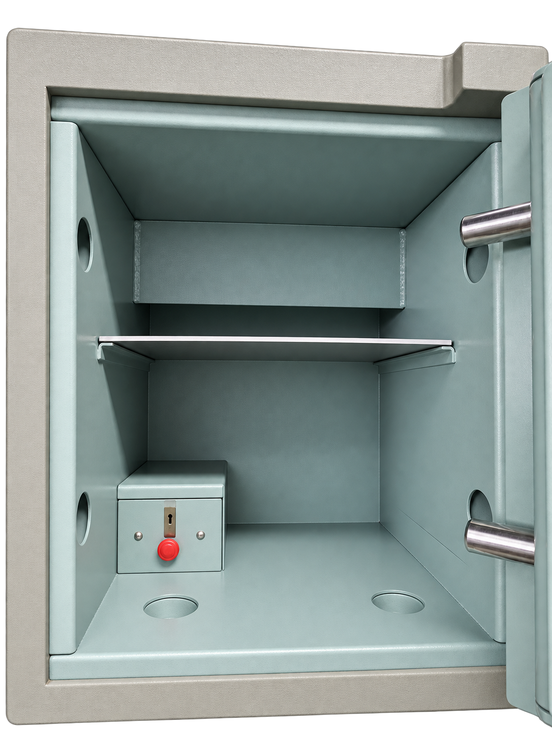 Pre-Used CMI Deposit Safe No. SG115 - Interior View