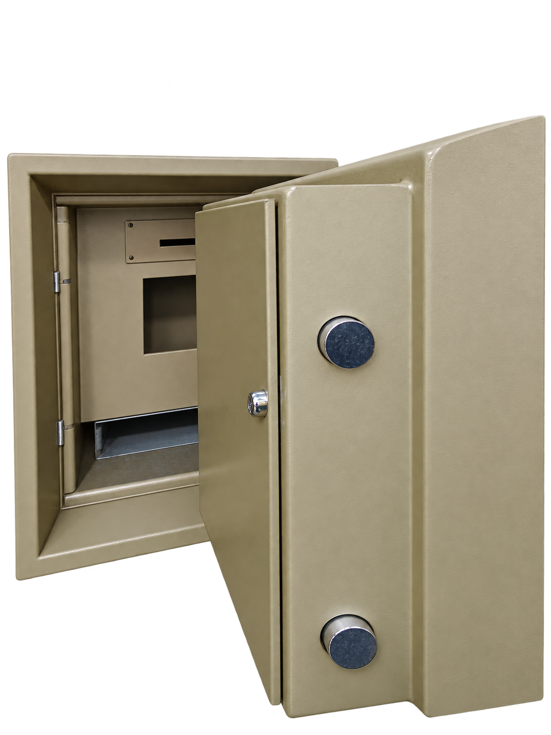 Pre-Used Chubb Deposit Safe No. SG116 - Door Partly Open