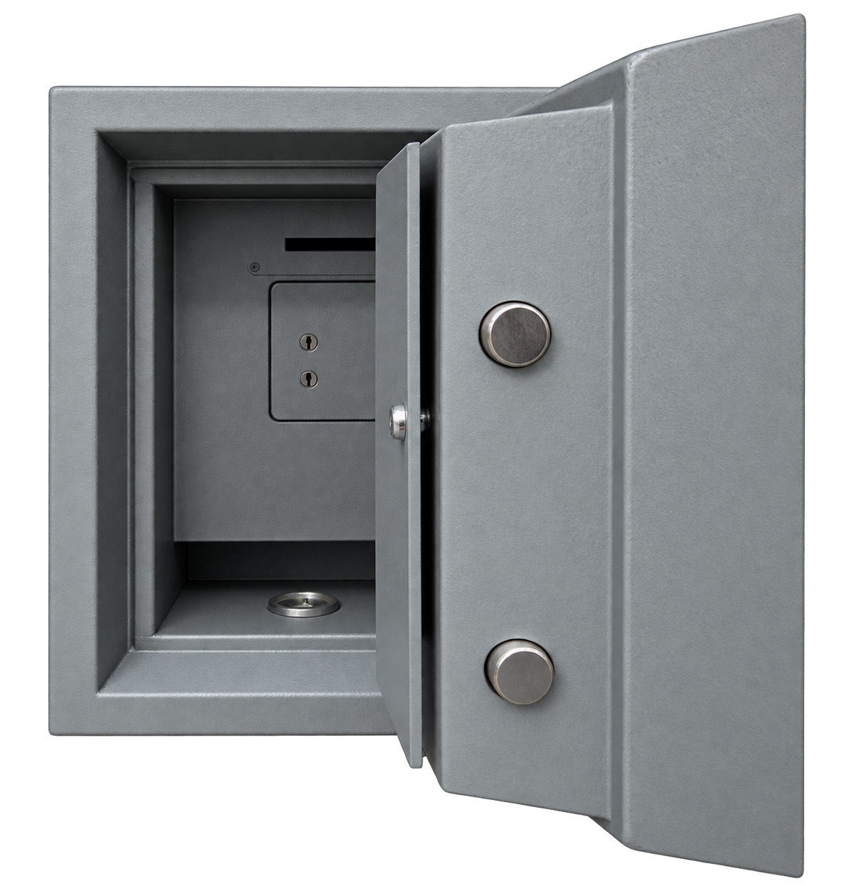 Pre-Used Chubb Deposit Safe No. SG117 - Door Partly Open