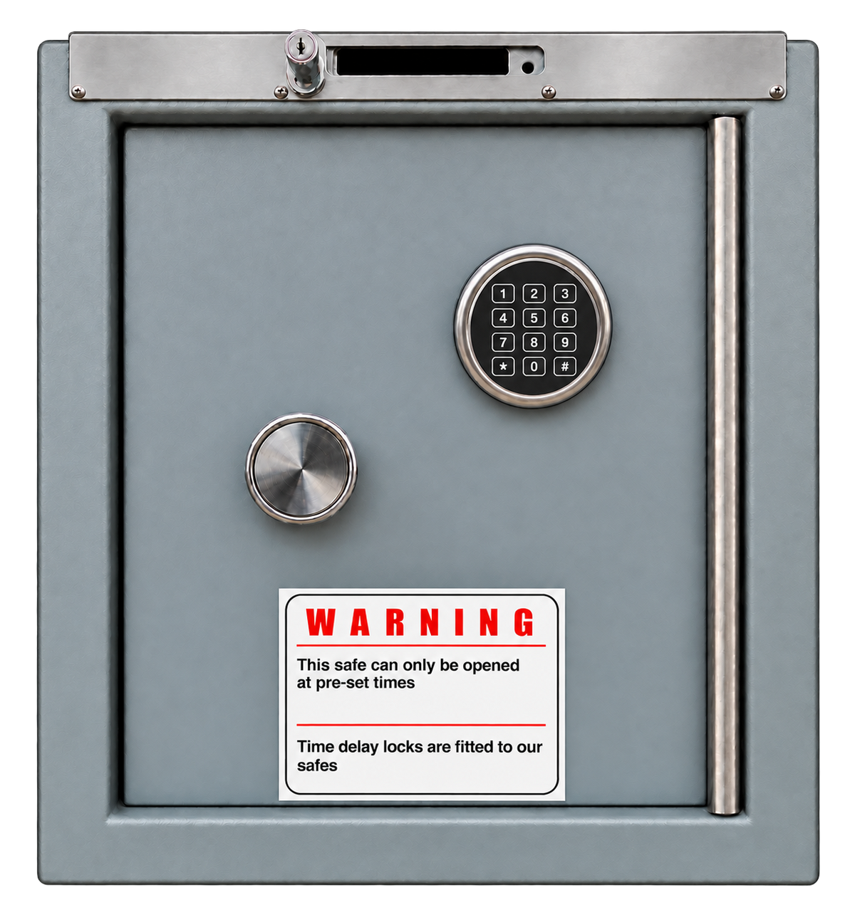 Pre-Used Deposit Safe No. SG118 - Front View