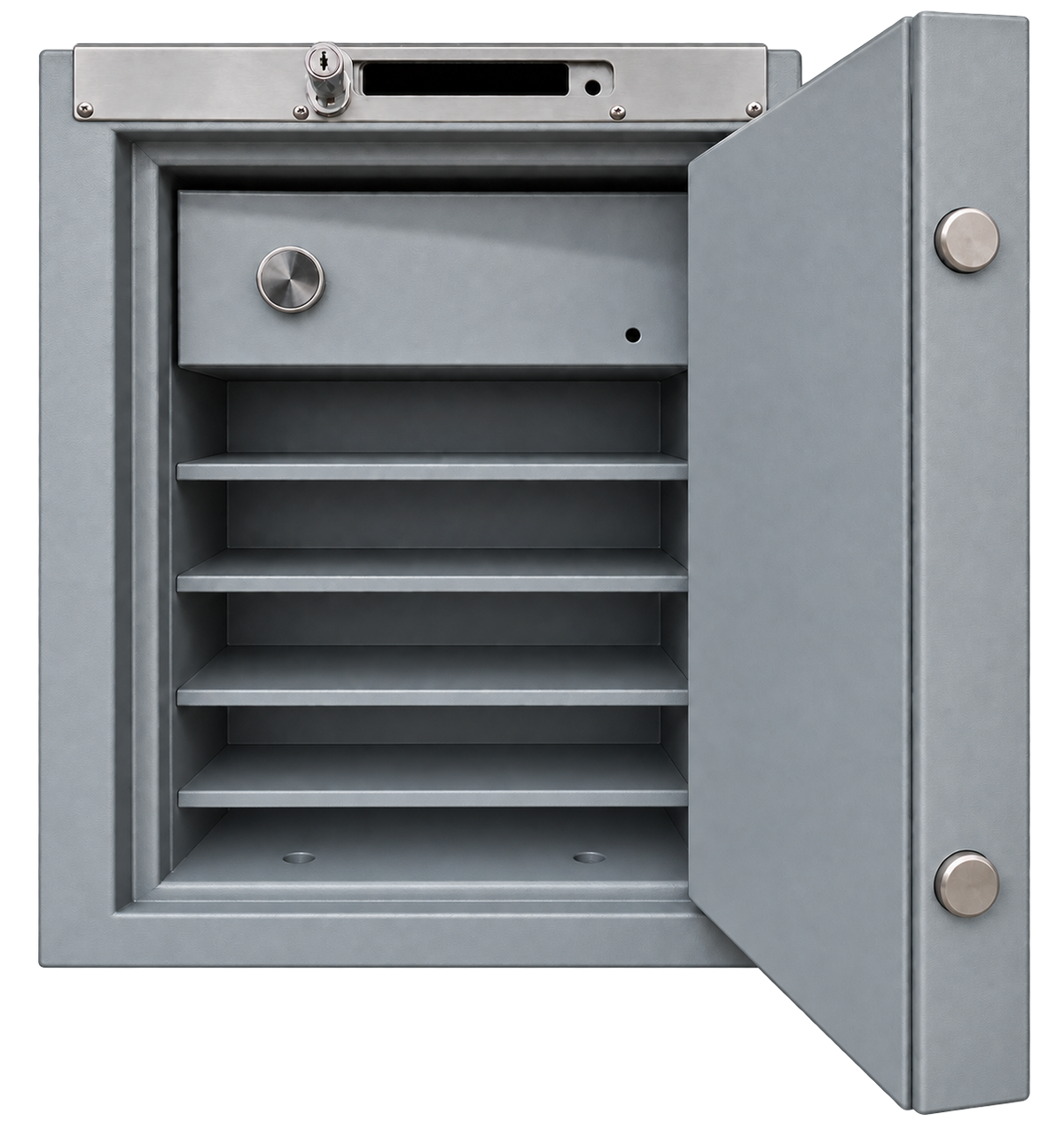 Pre-Used Deposit Safe No. SG118 - Door Partly Open