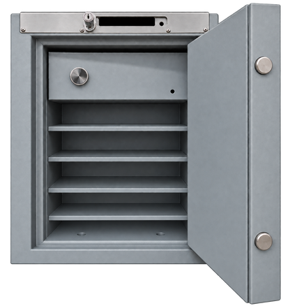 Pre-Used Deposit Safe No. SG118 - Door Partly Open