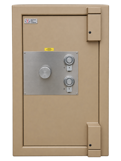 Pre-Used Australia Safe Company Safe Deposit Locker No. SG120 - Front View