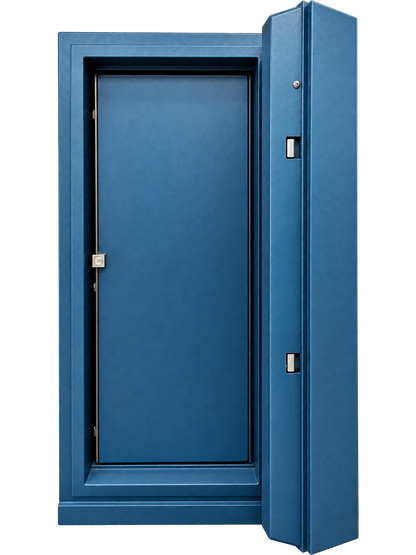 Pre-Used TDR Safe No. SG123 - Door Partly Open