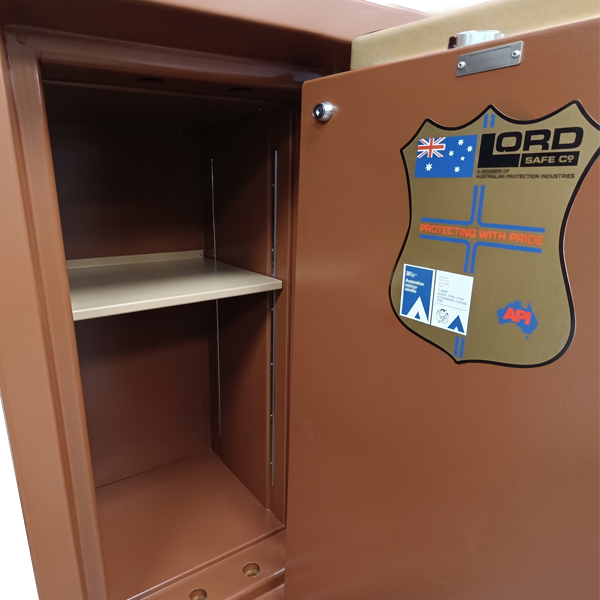 Pre-Used Lord TDR Safe No. SG124 - Interior View