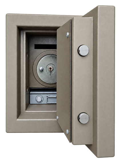 Pre-Used Lord Deposit Safe No. SG125 - Door Partly Open
