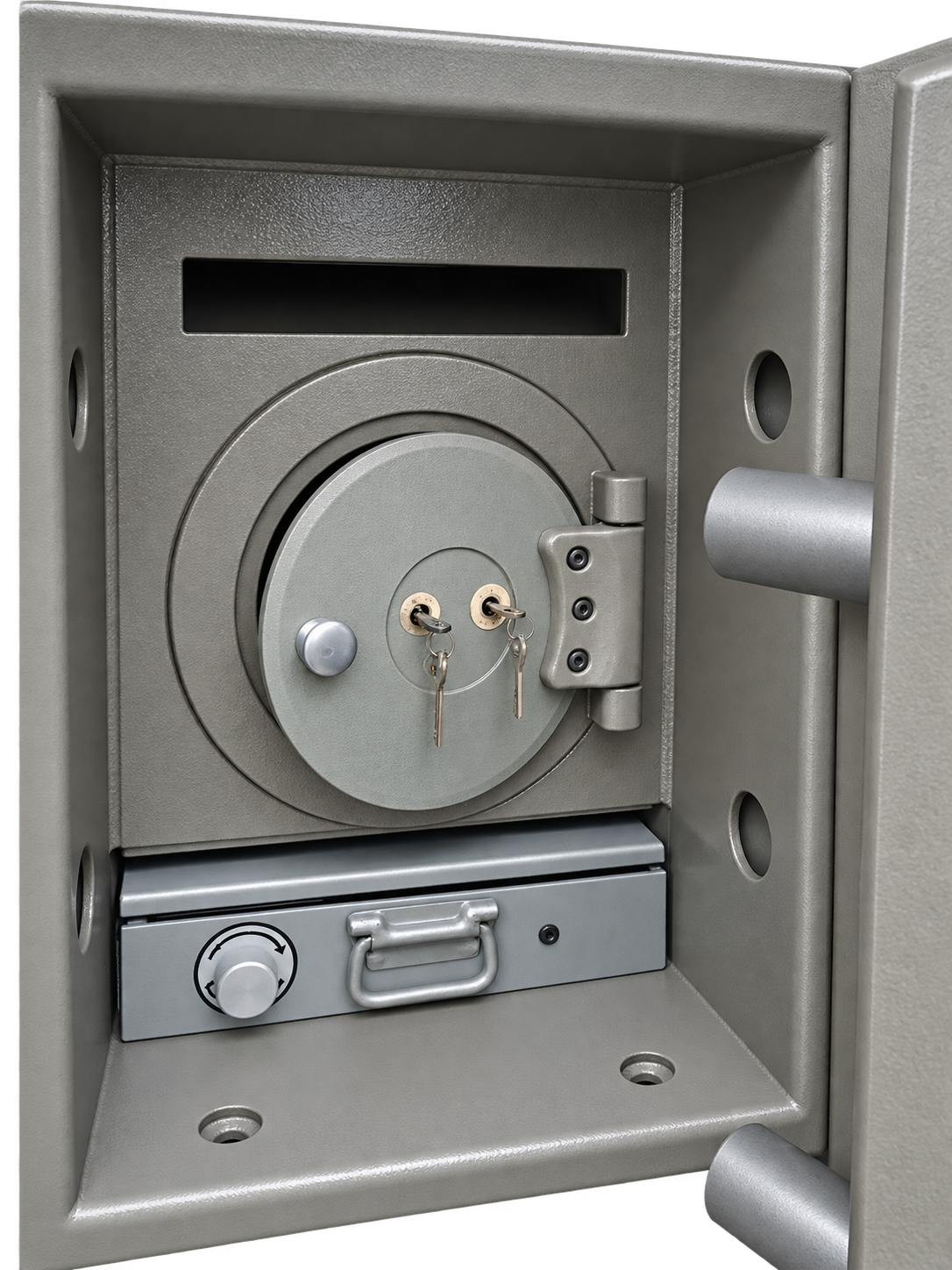 Pre-Used Lord Deposit Safe No. SG125 - Interior View