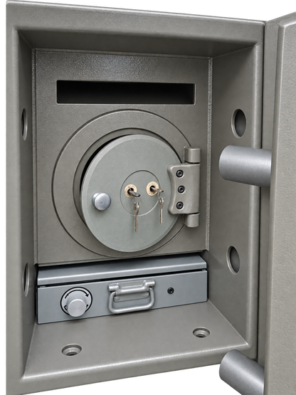Pre-Used Lord Deposit Safe No. SG125 - Interior View