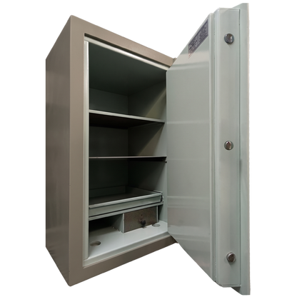 Pre-Used CMI Plate Door Safe No. SG130 - Door Partly Open