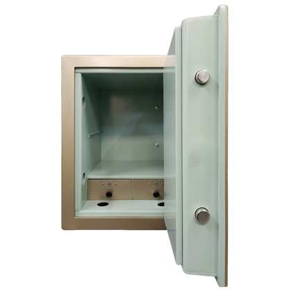 Pre-Used CMI Plate Door Safe No. SG132 - Door Partly Open