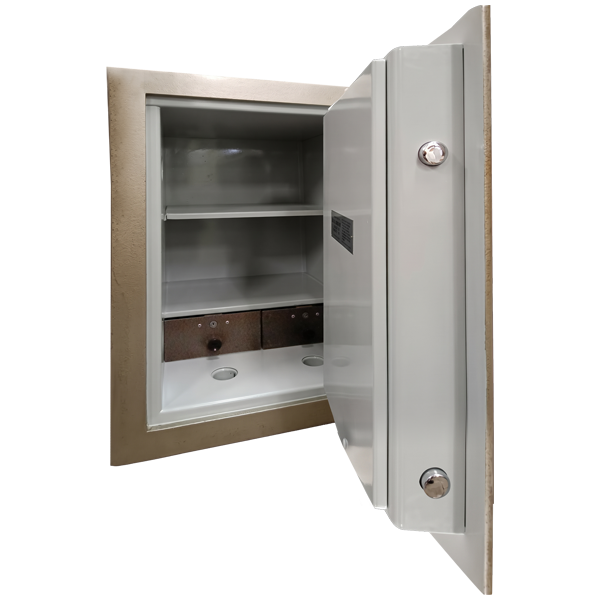 Pre-Used CMI Plate Door Safe No. SG138 - Door Partly Open