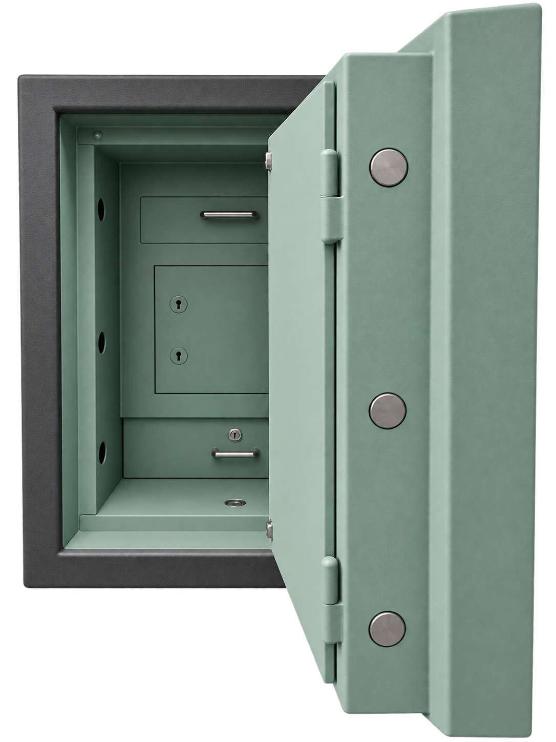 Pre-Used Lord Deposit Safe No. SG29 - Door Partly Open